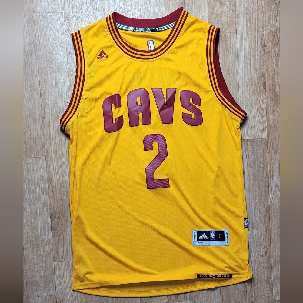 Cleveland Cavaliers Cavs Kyrie Irving Adidas NBA Swingman Jersey Mens Sz Large